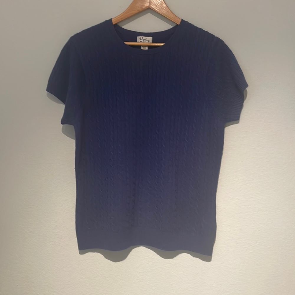 Lilly Pulitzer Cashmere Sweater Size XL Blue